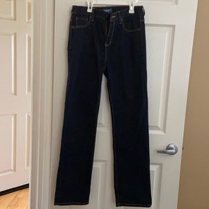 Old navy dark rinse jeans